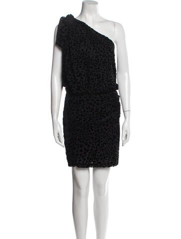 Iro Dresses Animal Print Mini Dress Us4, Fr36 | S