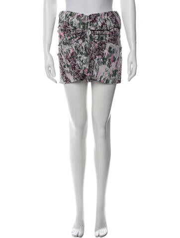 Iro Tops Floral Print Strapless Bodysuit S