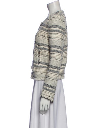 Iro Striped Evening Jacket