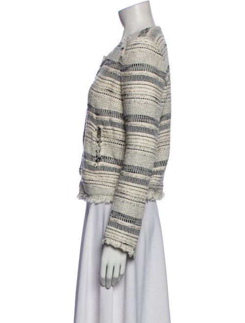 Iro Striped Evening Jacket