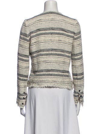 Iro Striped Evening Jacket