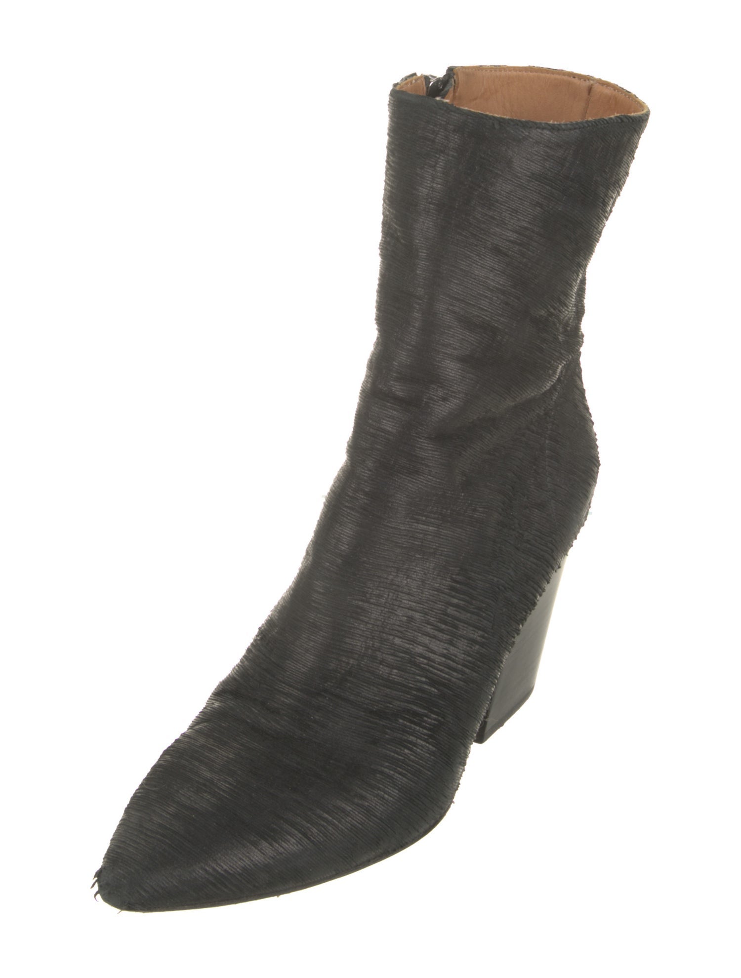 Iro Nylon Animal Print Boots