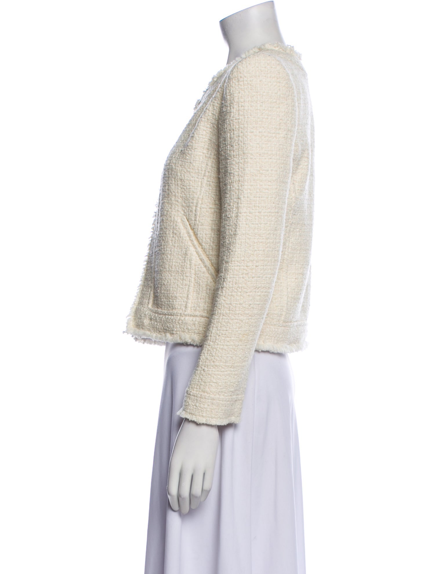 Iro Tweed Pattern Evening Jacket