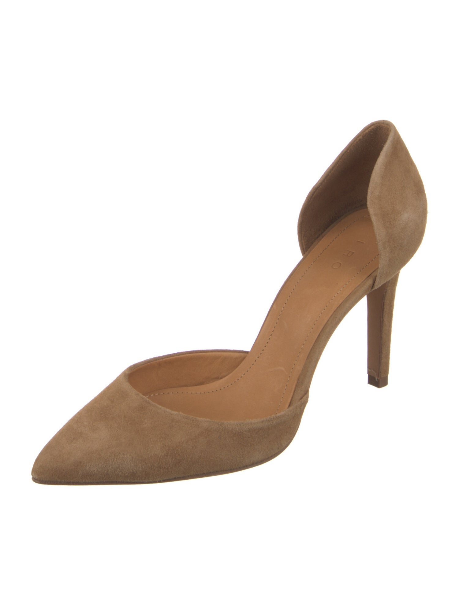 Iro Suede D'Orsay Pumps