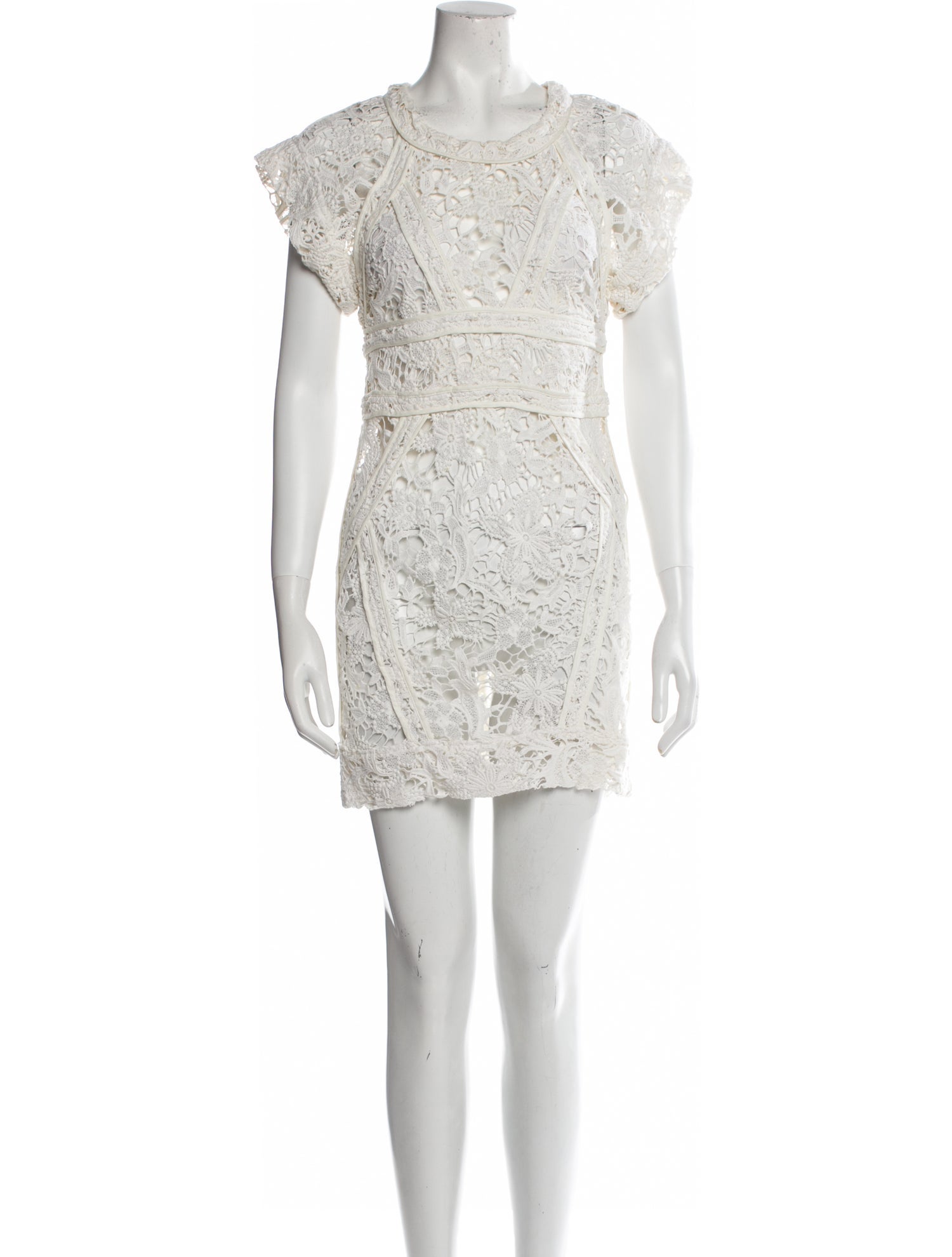 Iro Scoop Neck Mini Dress