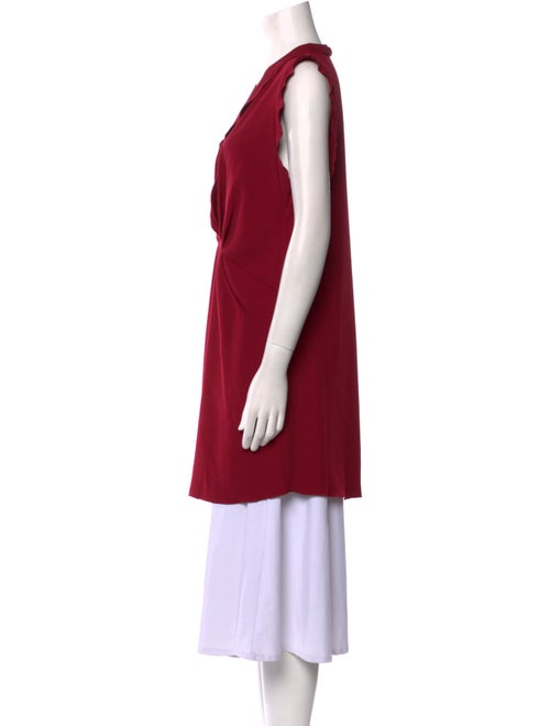 Iro Plunge Neckline Mini Dress