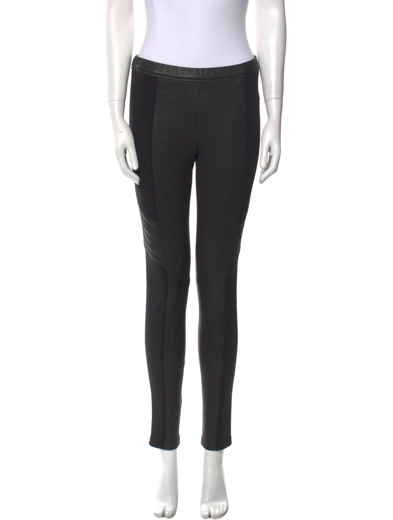 Iro Lamb Leather Skinny Leg Pants