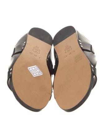 Iro Leather Slides