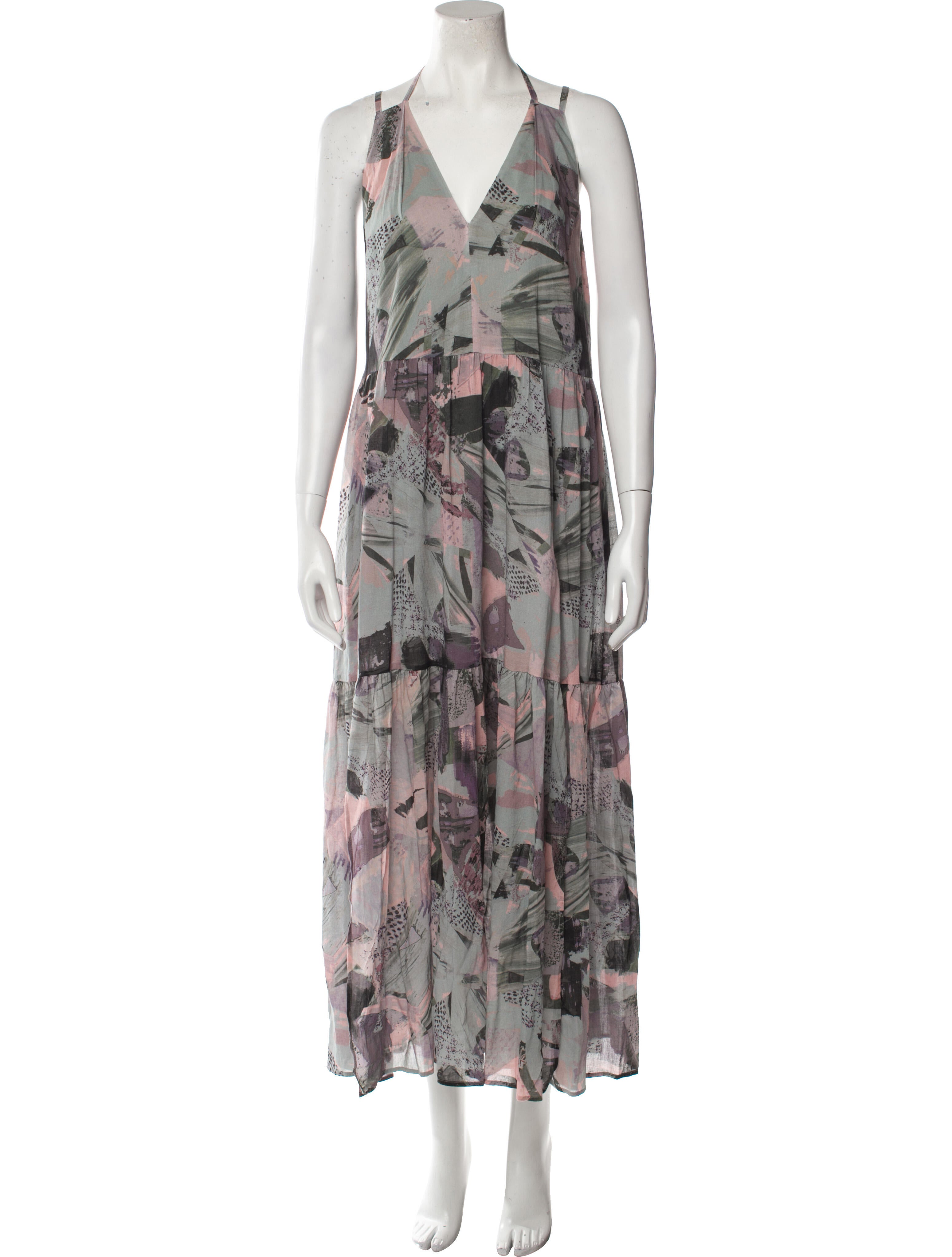 Iro Floral Print Long Dress w/ Tags