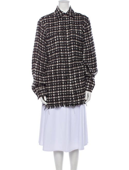 Iro Houndstooth Print Coat