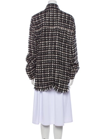 Iro Houndstooth Print Coat