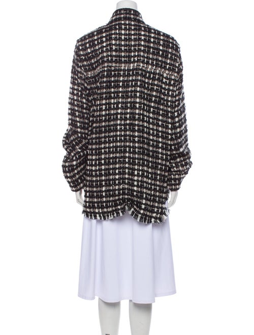 Iro Houndstooth Print Coat