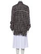 Iro Houndstooth Print Coat