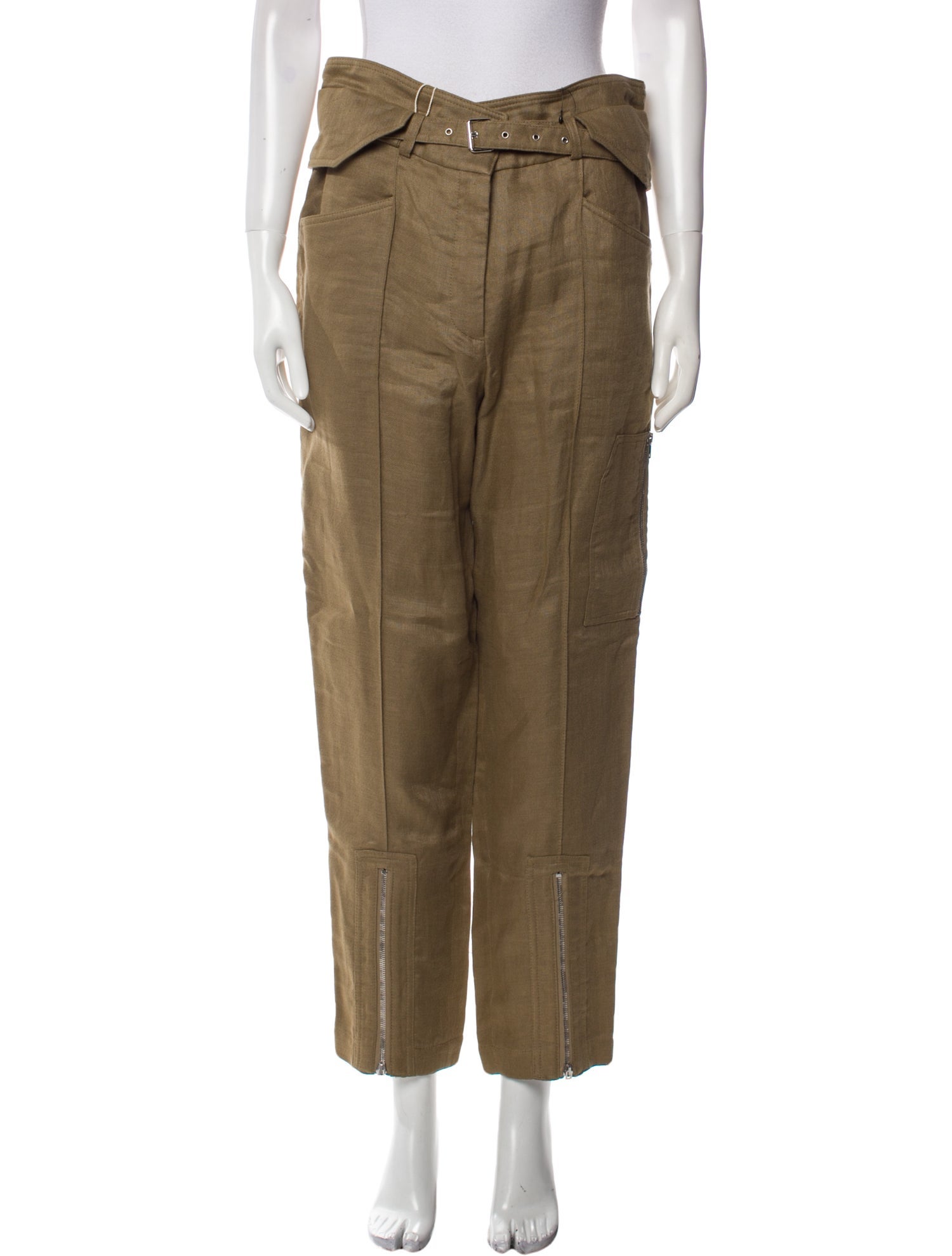 Iro Linen Straight Leg Pants
