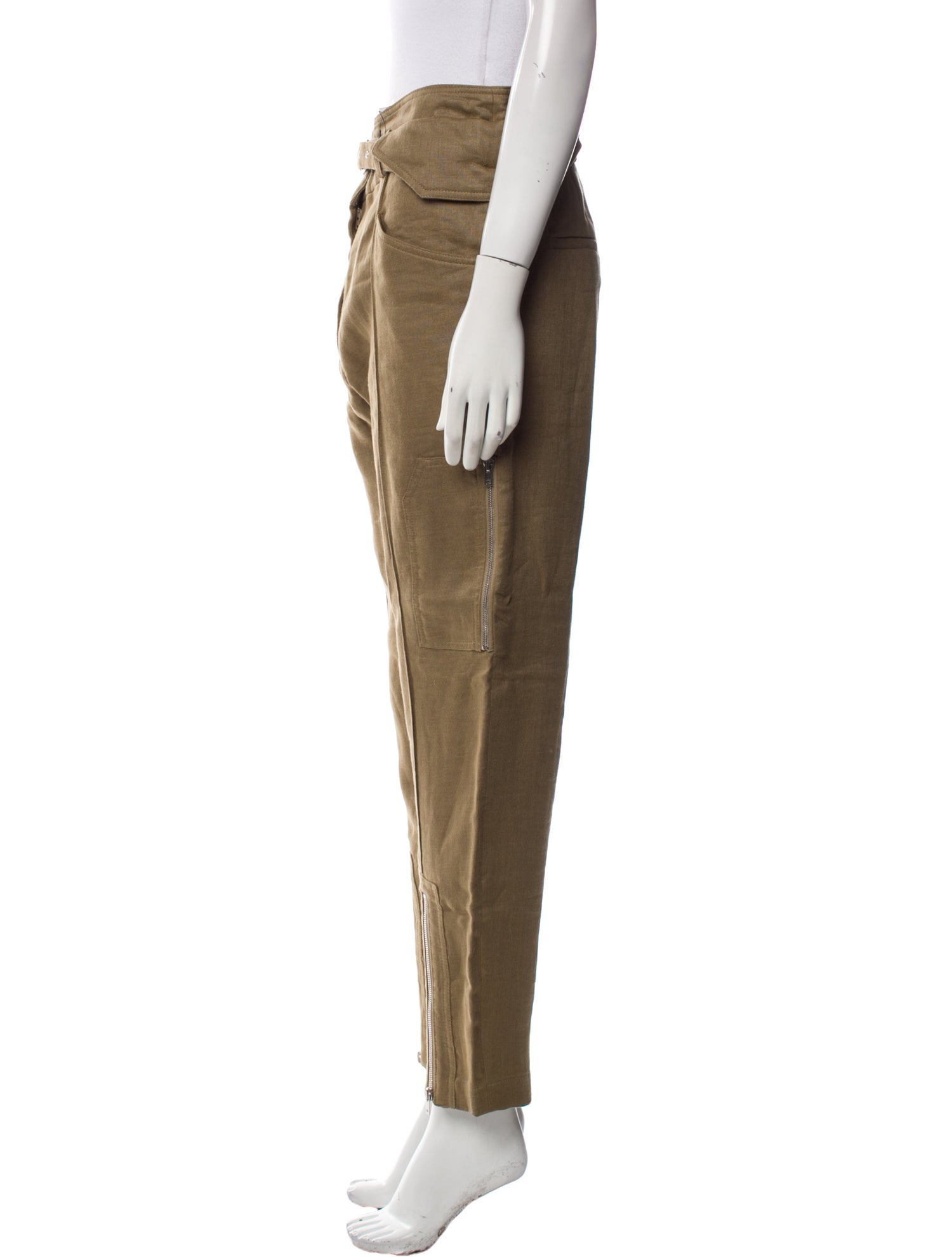 Iro Linen Straight Leg Pants