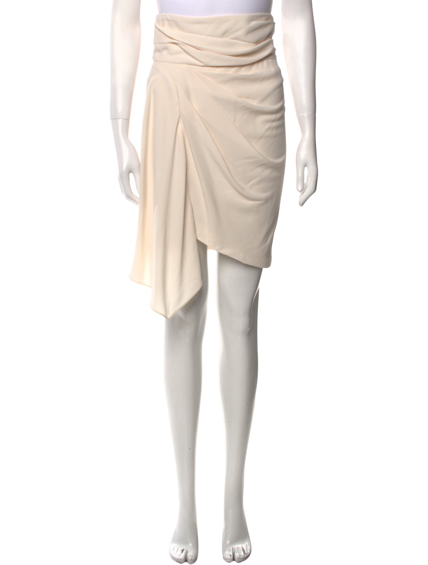 Iro Ruffle Embellishment Knee-Length Skirt