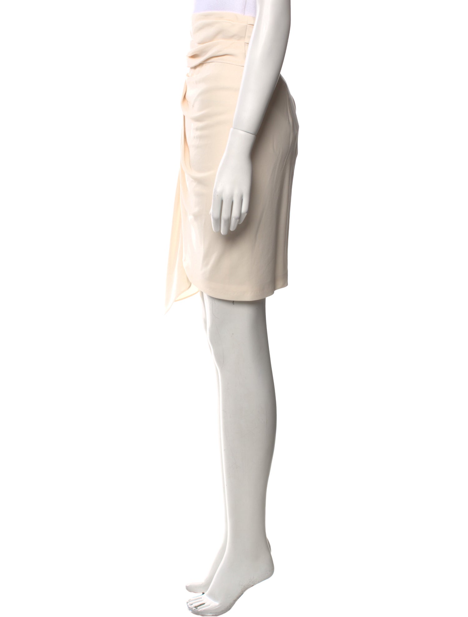 Iro Ruffle Embellishment Knee-Length Skirt