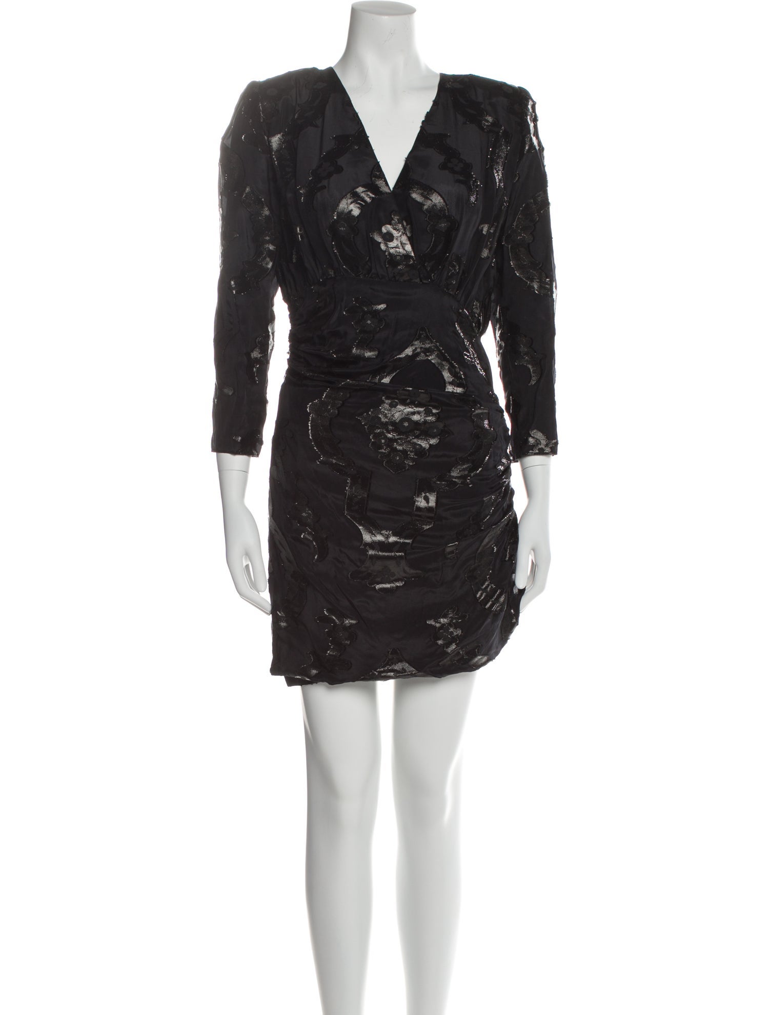 Iro Printed Mini Dress