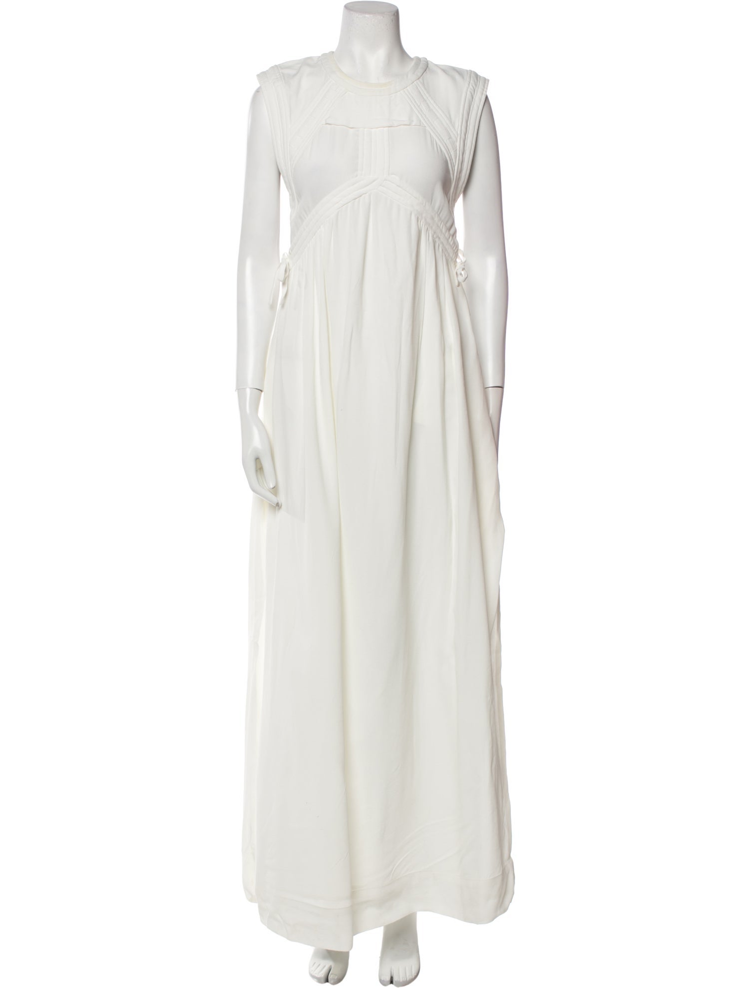 Iro Crew Neck Long Dress