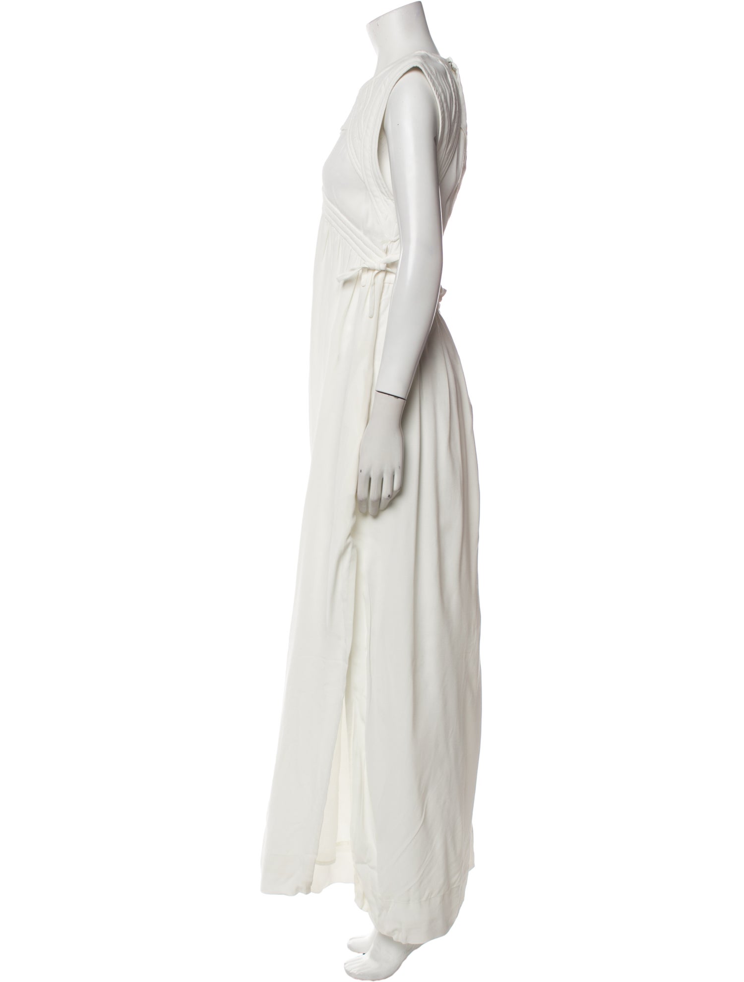 Iro Crew Neck Long Dress