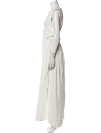 Iro Crew Neck Long Dress