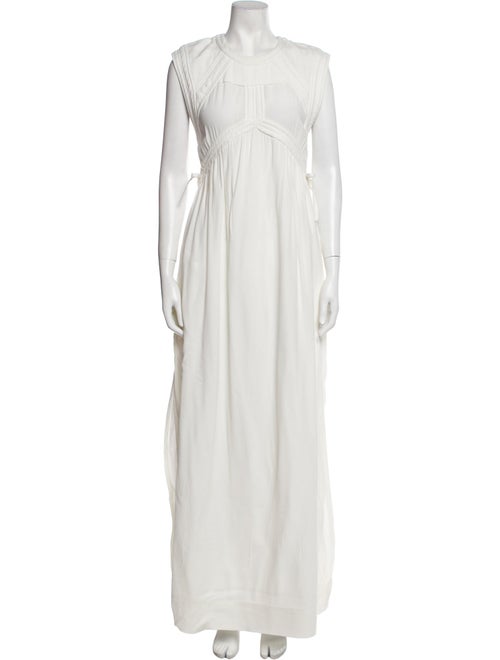 Iro Crew Neck Long Dress