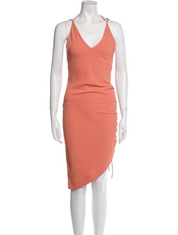 Iro Dresses V-Neck Knee-Length Dress Us2, Fr34 | XS