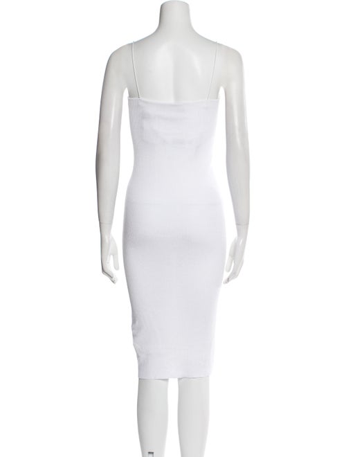 Iro Square Neckline Knee-Length Dress