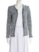 Iro Tweed Pattern Evening Jacket