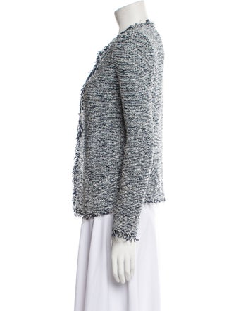 Iro Tweed Pattern Evening Jacket