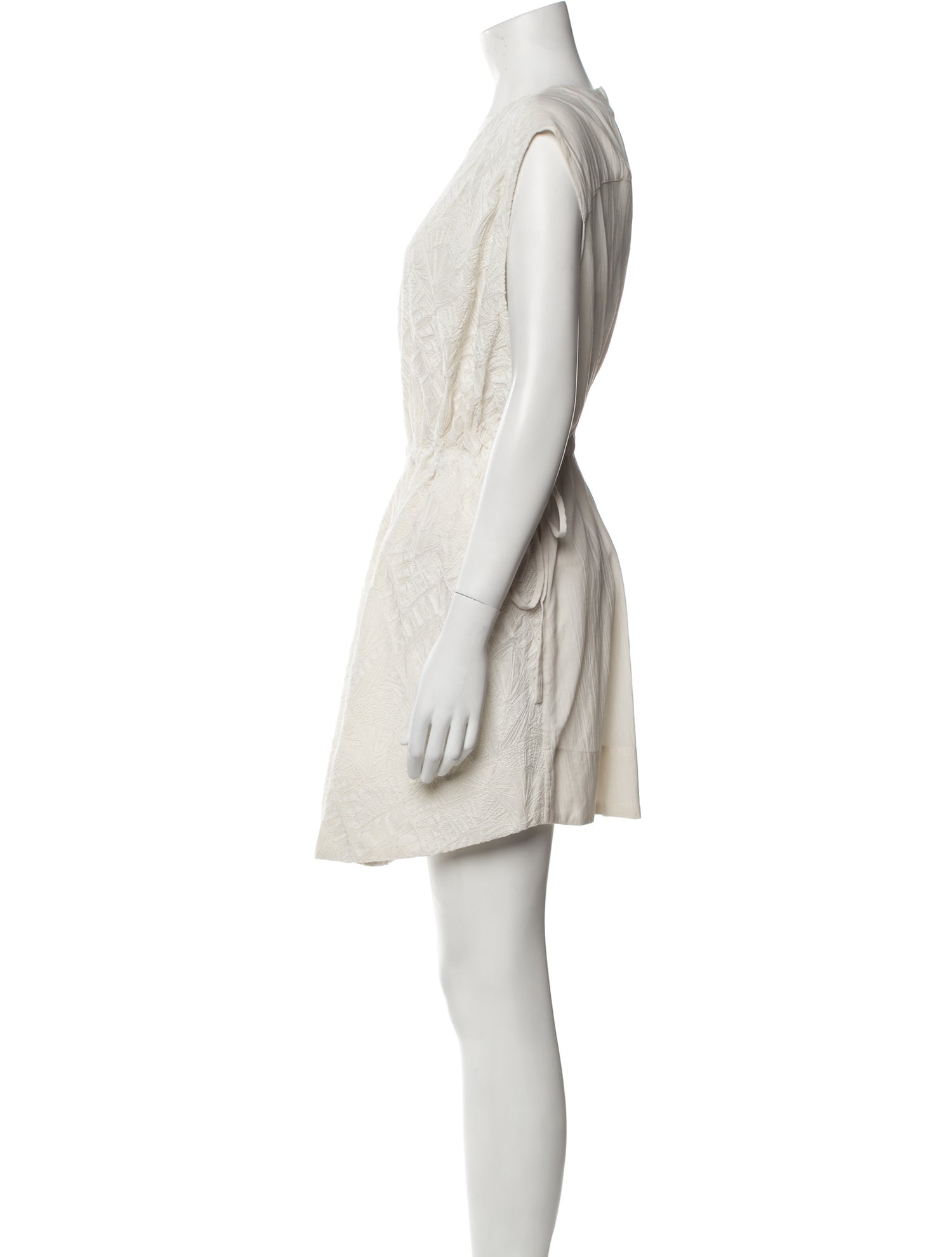 Iro Crew Neck Mini Dress