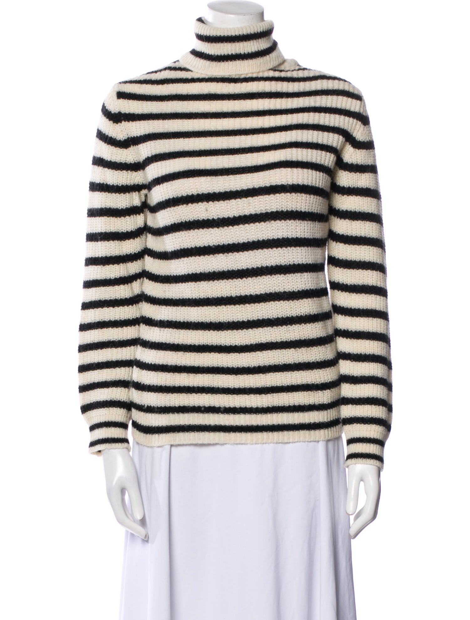 Iro Striped Turtleneck Sweater
