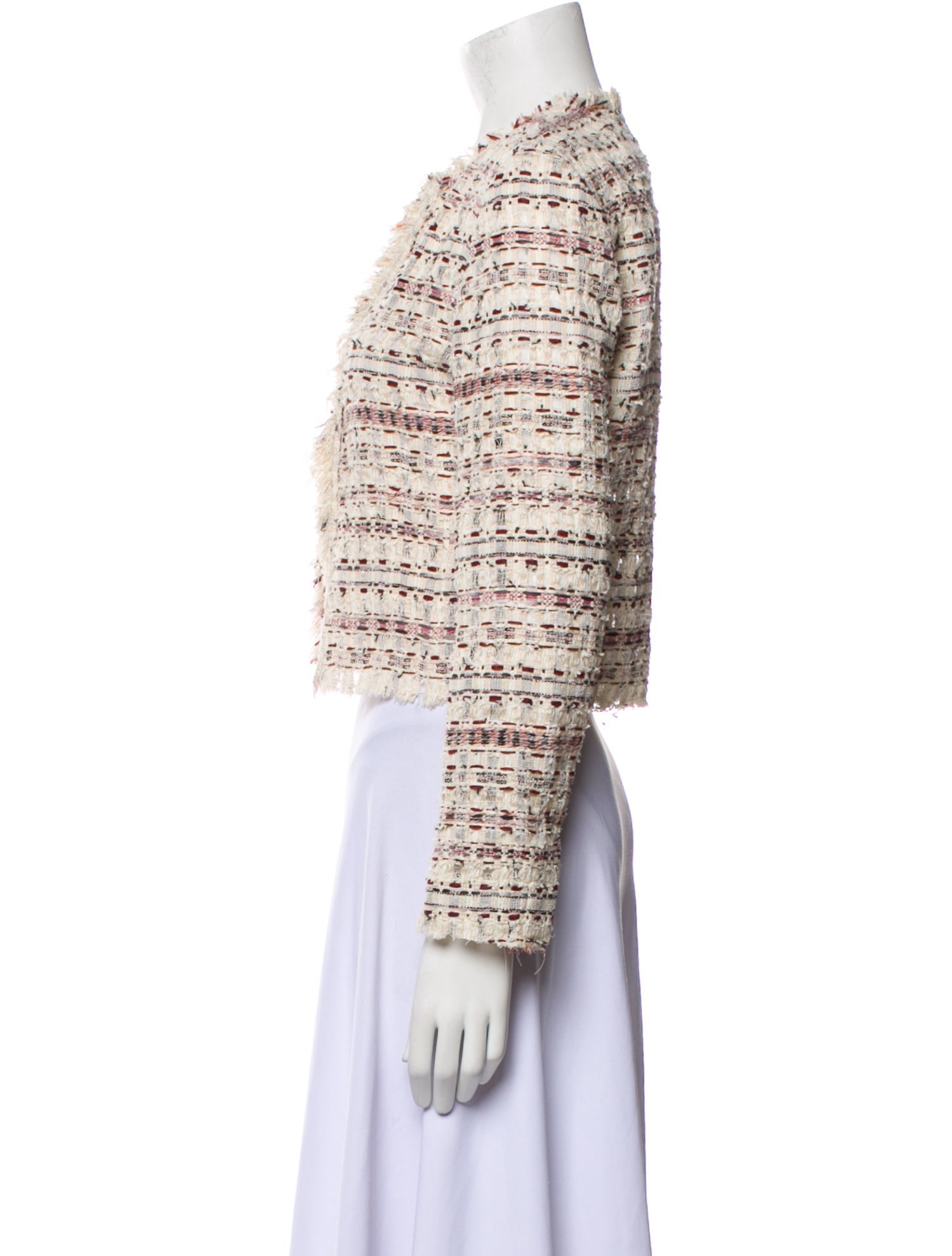 Iro Tweed Pattern Jacket