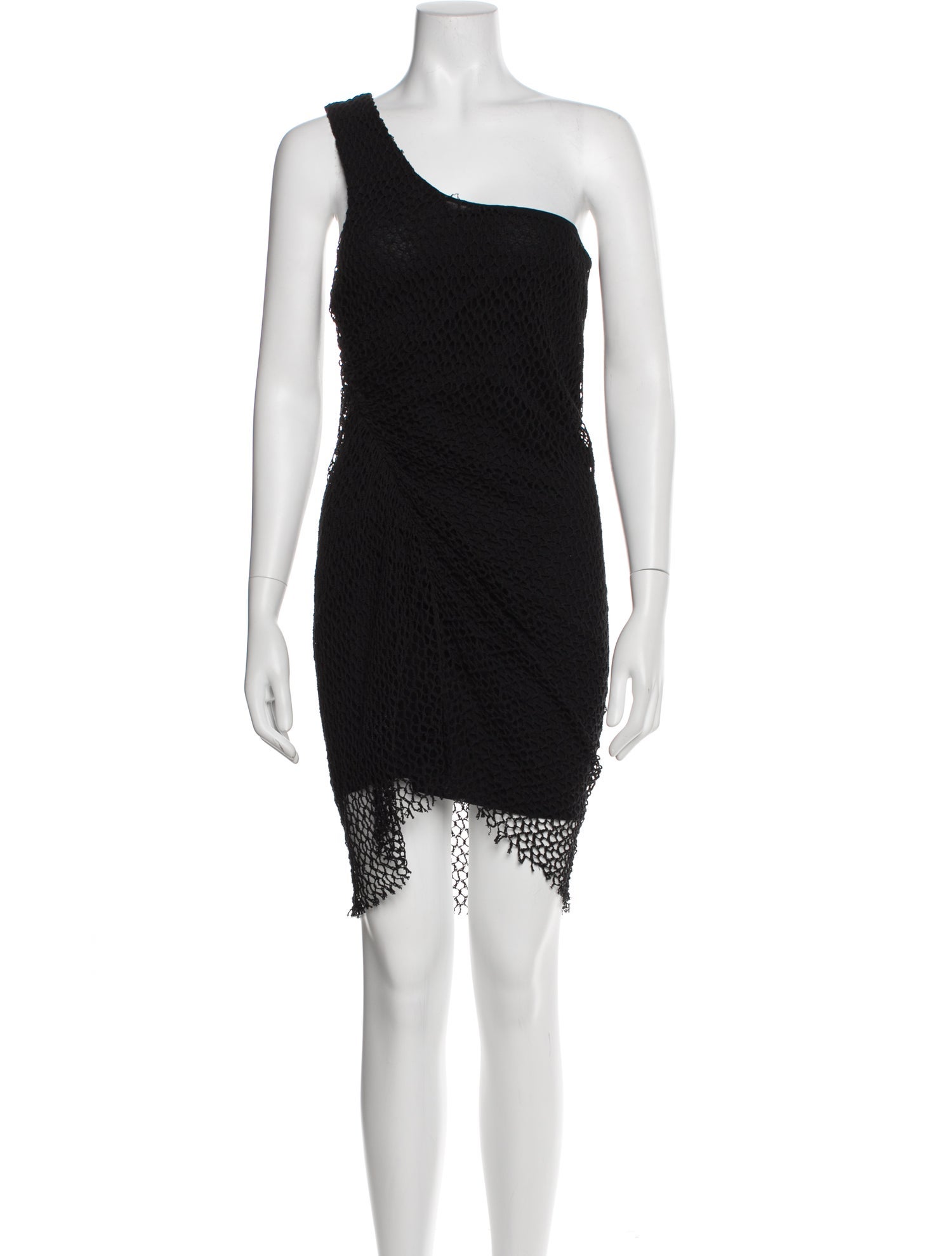 Iro One-Shoulder Knee-Length Dress w/ Tags