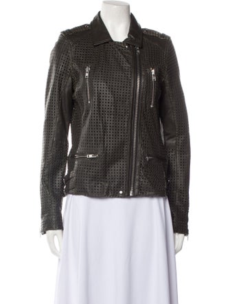 Iro Lamb Leather Biker Jacket