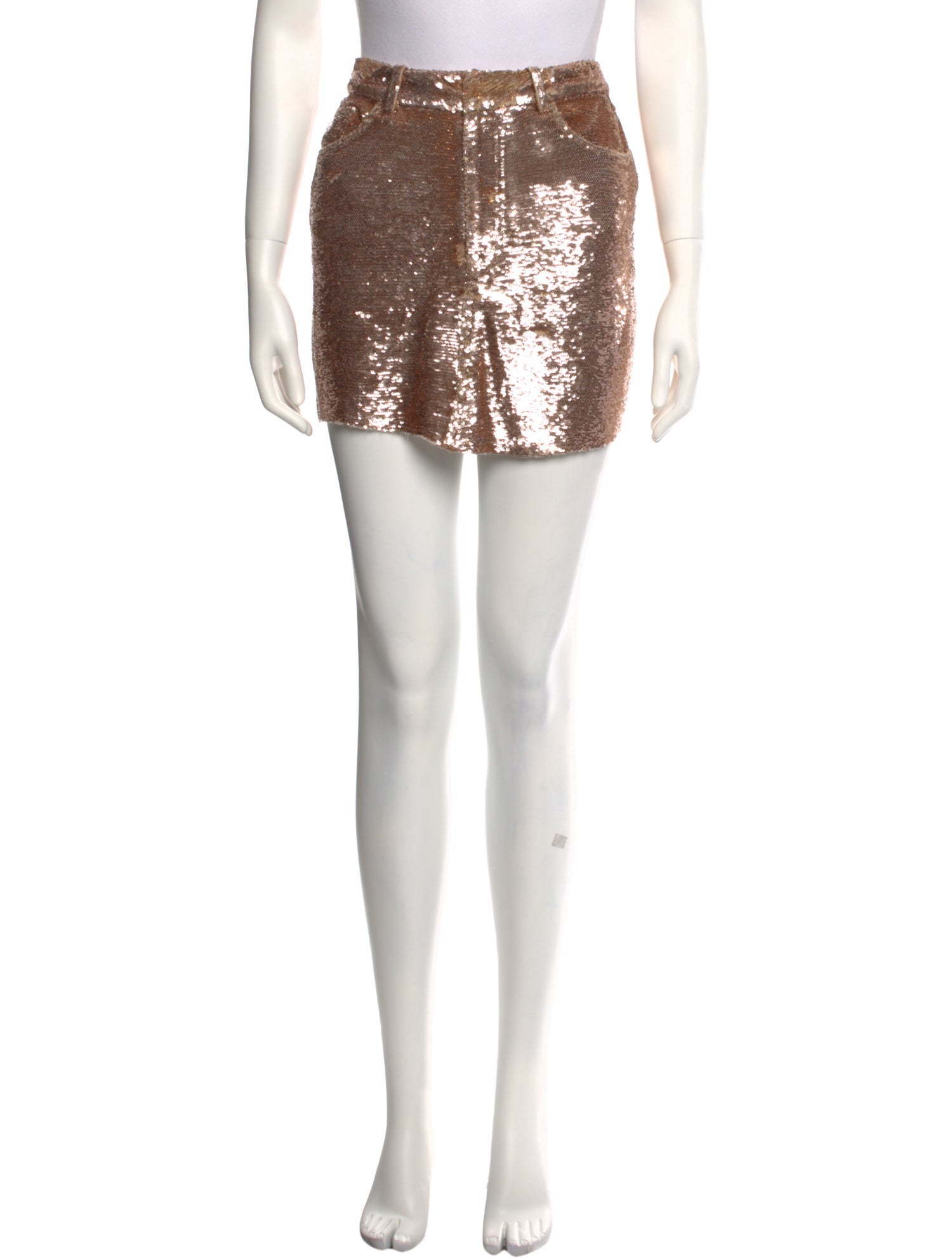 Iro Sequin Mini Skirt