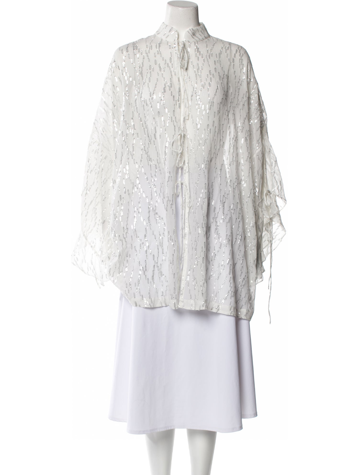 Iro Printed Mock Neck Tunic w/ Tags