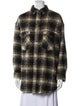 Iro Plaid Print Coat