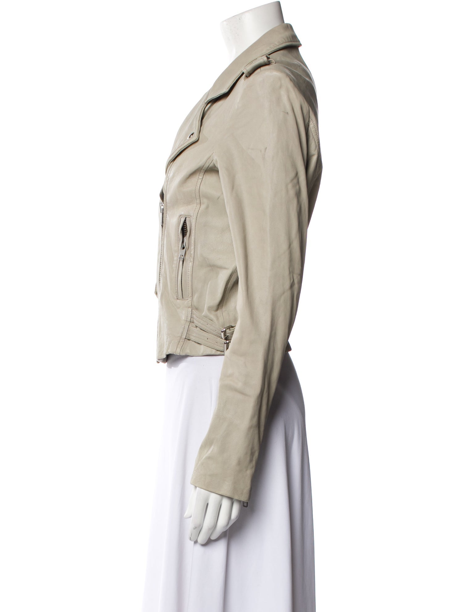 Iro Lamb Leather Biker Jacket