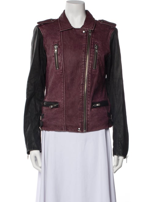 Iro Lamb Leather Biker Jacket