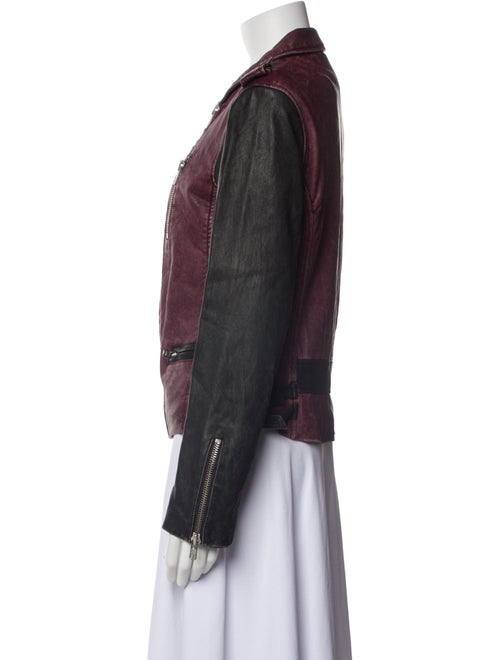 Iro Lamb Leather Biker Jacket