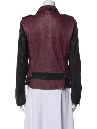 Iro Lamb Leather Biker Jacket