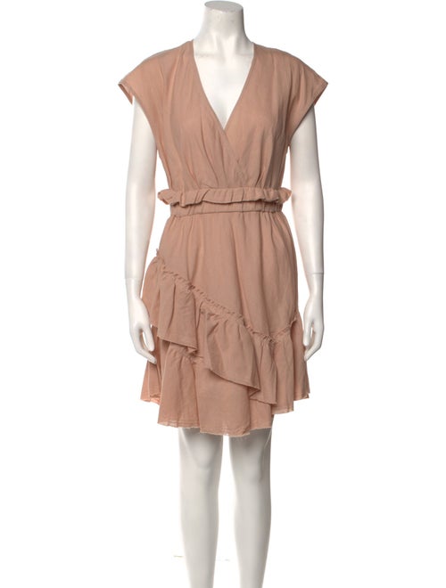 Iro V-Neck Knee-Length Dress