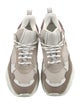 Iro Leather Mesh Accents Chunky Sneakers