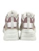 Iro Leather Mesh Accents Chunky Sneakers
