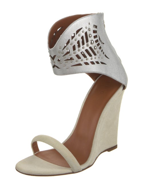 Iro Suede Lasercut Accents Espadrilles