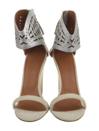 Iro Suede Lasercut Accents Espadrilles