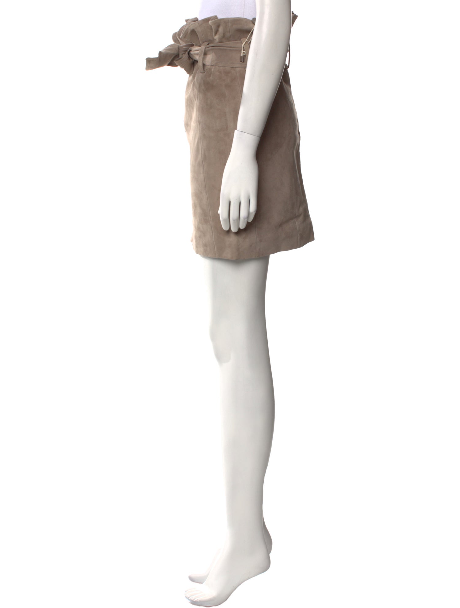 Iro Leather Mini Skirt