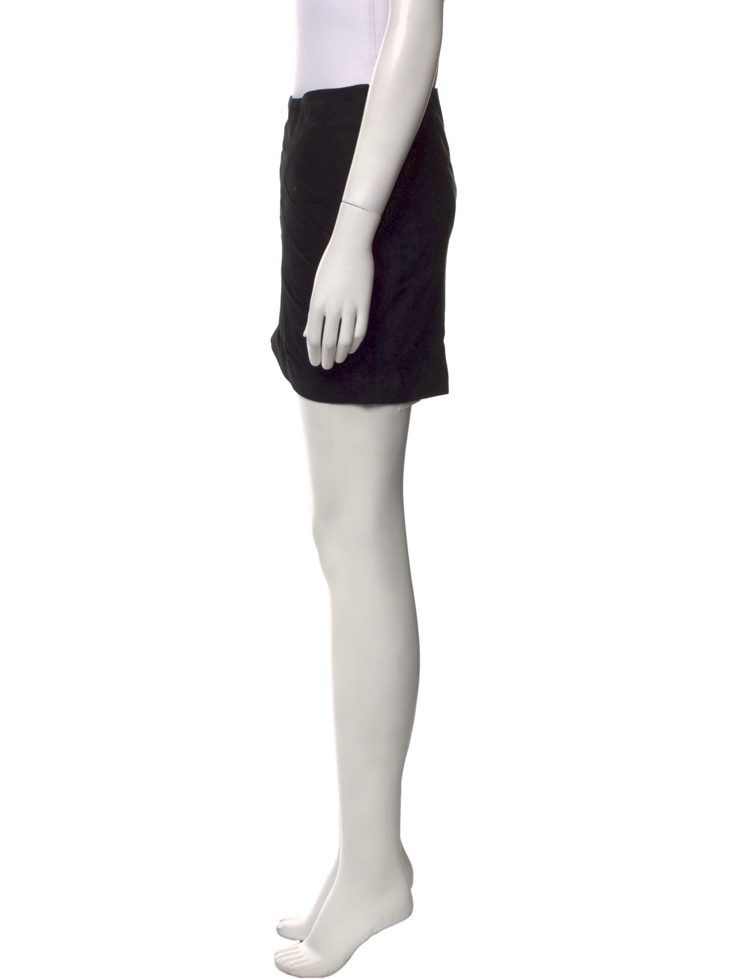 Iro Lamb Leather Mini Skirt