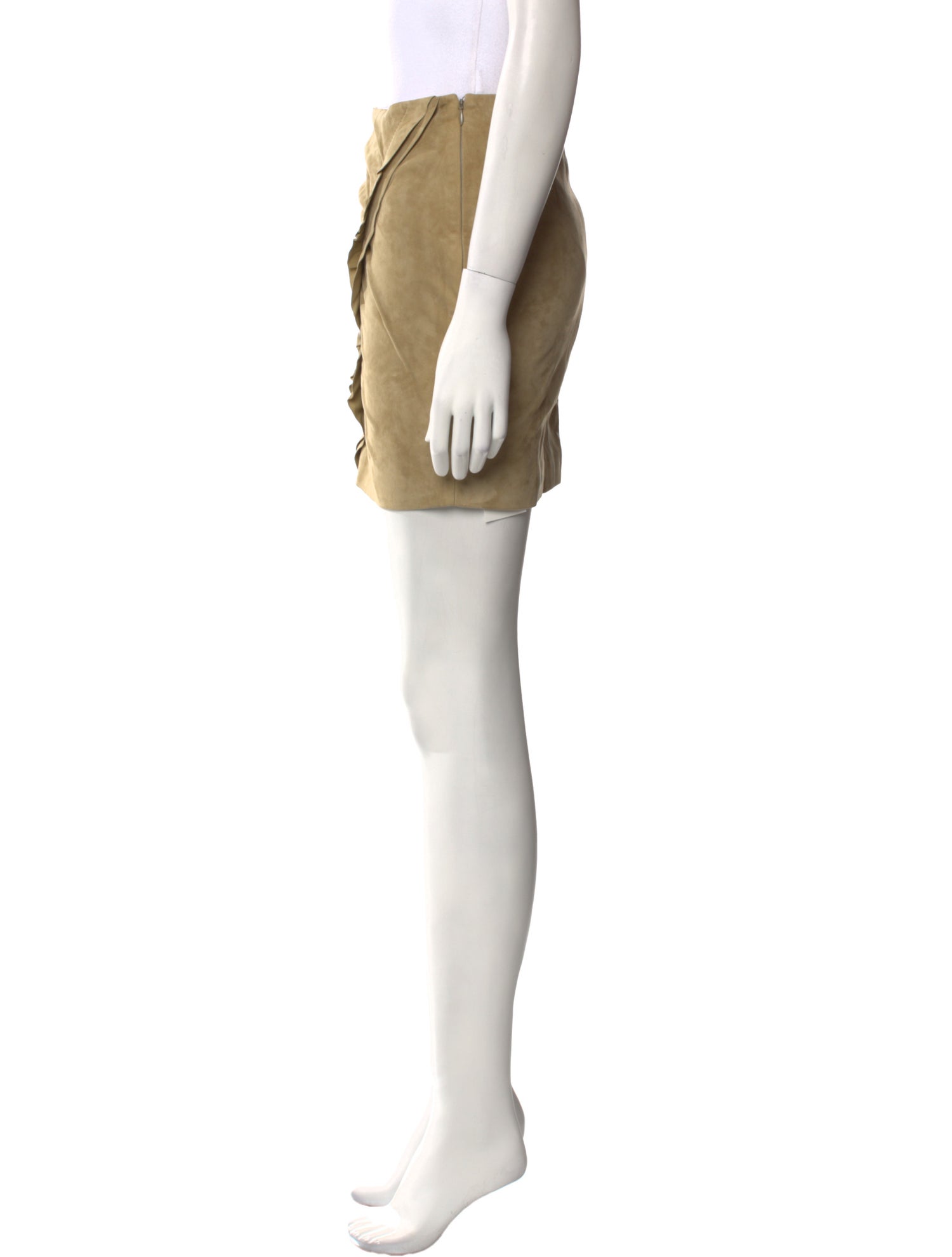 Iro Leather Mini Skirt